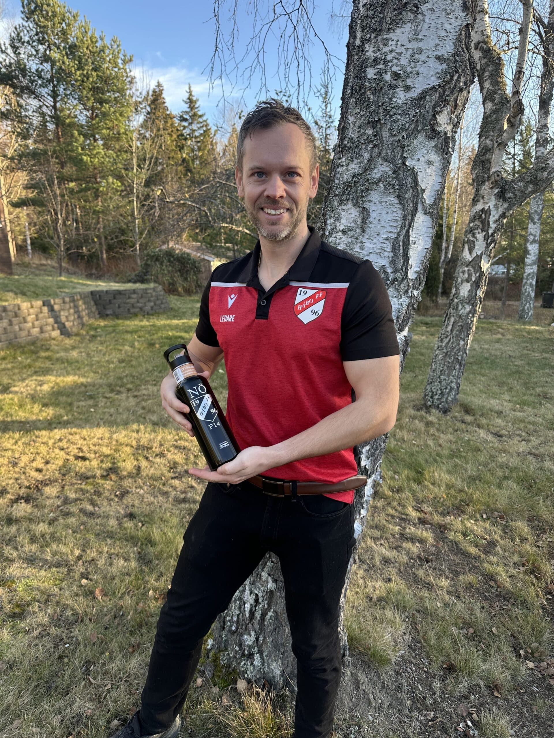 Föreningsflaska visning